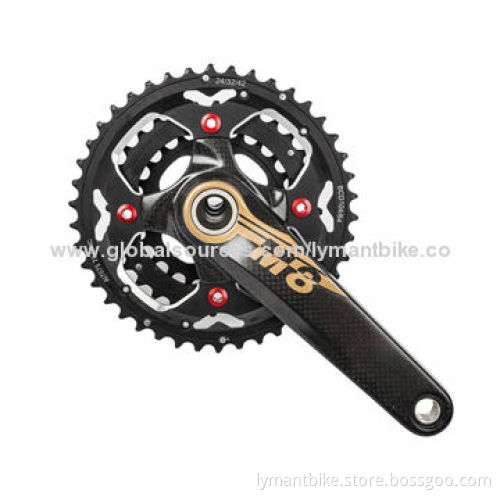 Bike chain wheel, made of full carbon